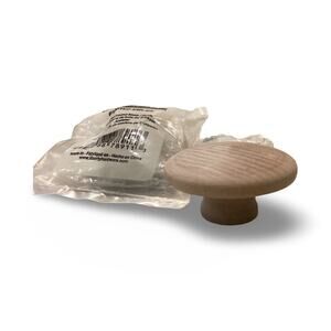 Liberty 2" Wood Round Knobs, White Birch